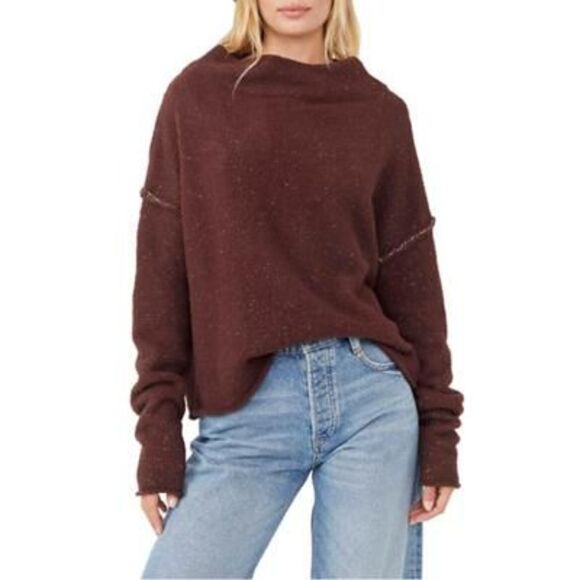 Free People San Vicente Sweater In Birch Bark - XS (New no Tag) - Picture 1 of 3